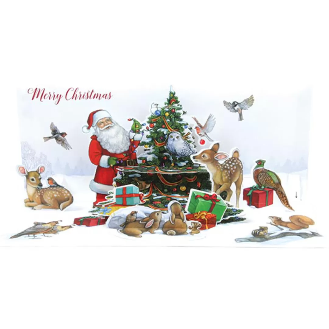 The Christmas Shop Single Cards*Panoramic Pop-up Card