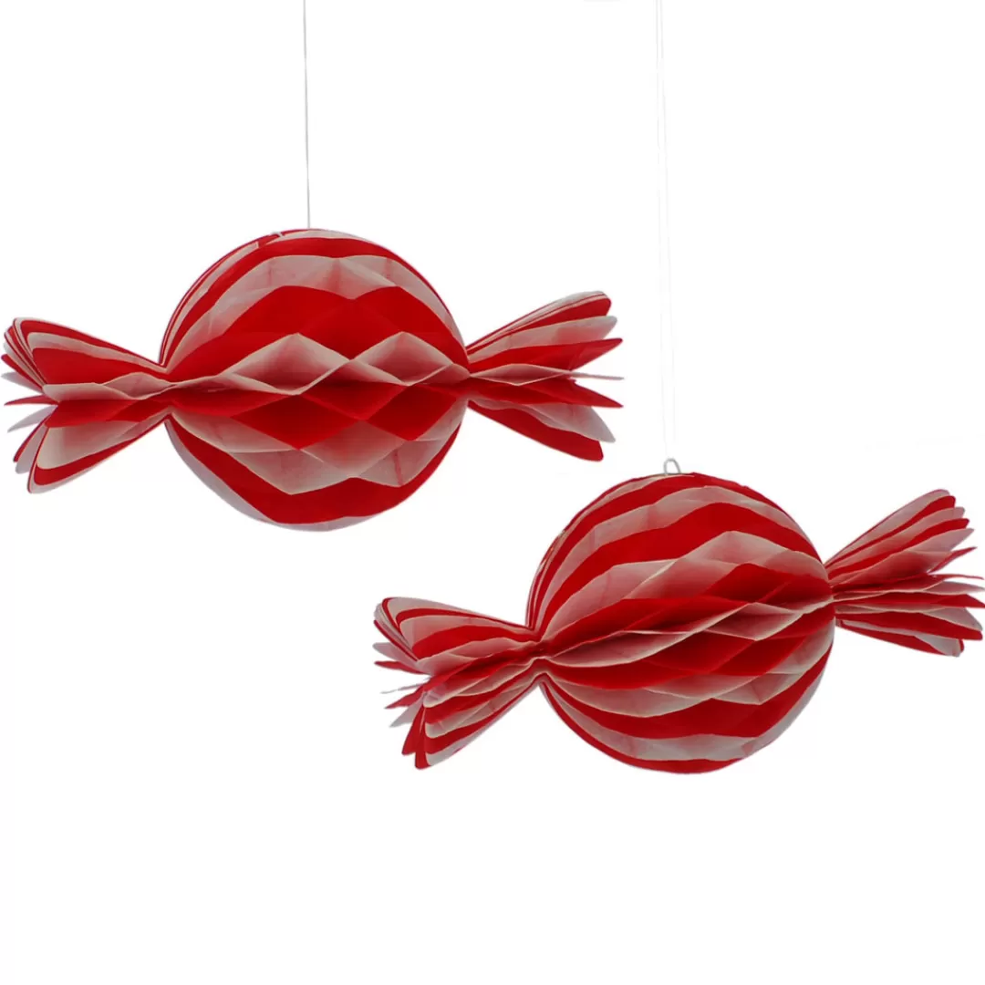 The Christmas Shop Novelties | Paper Decorations*Paper Candy Hanging Decoration