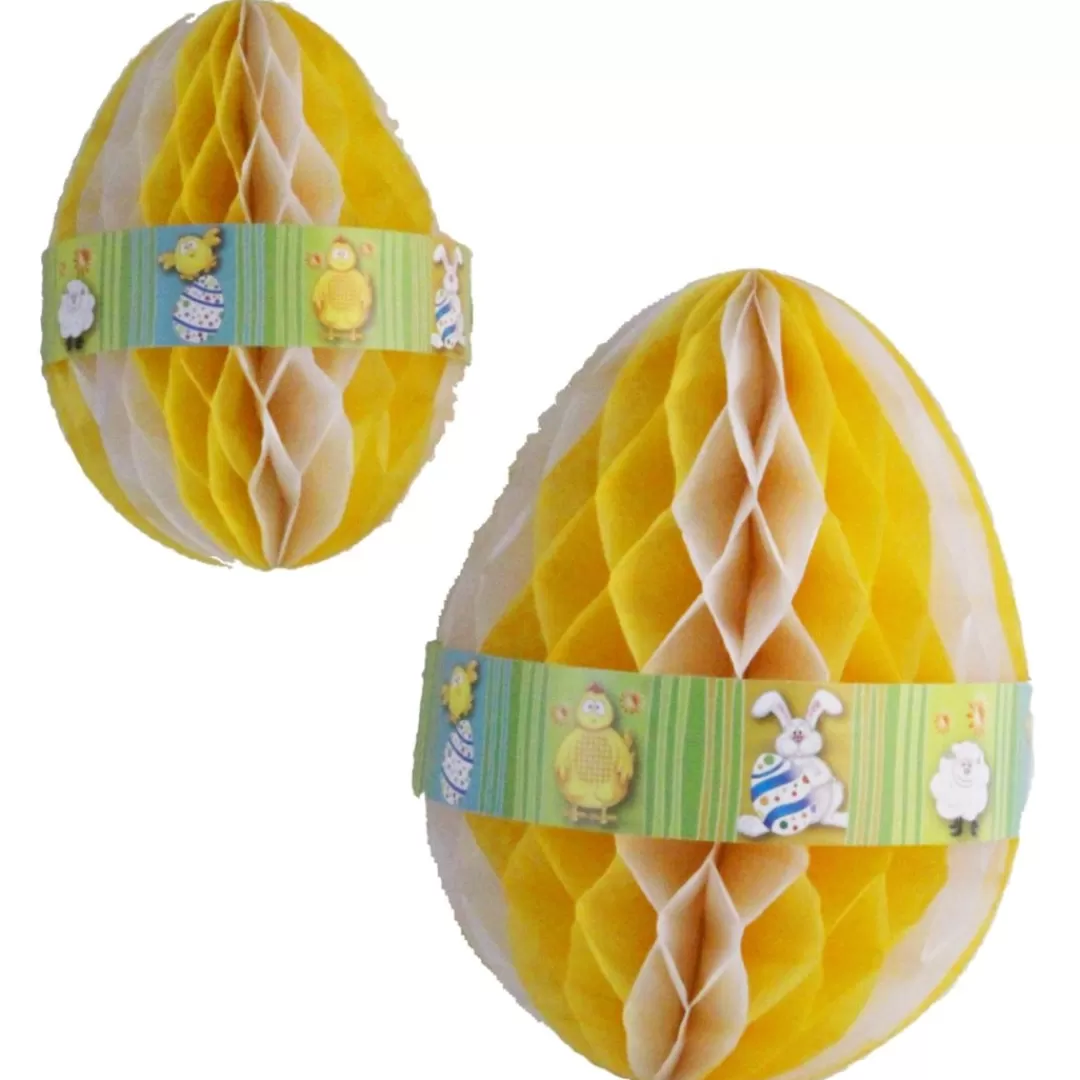 The Christmas Shop Easter Etc. | Paper Decorations*Paper Honeycomb Eggs