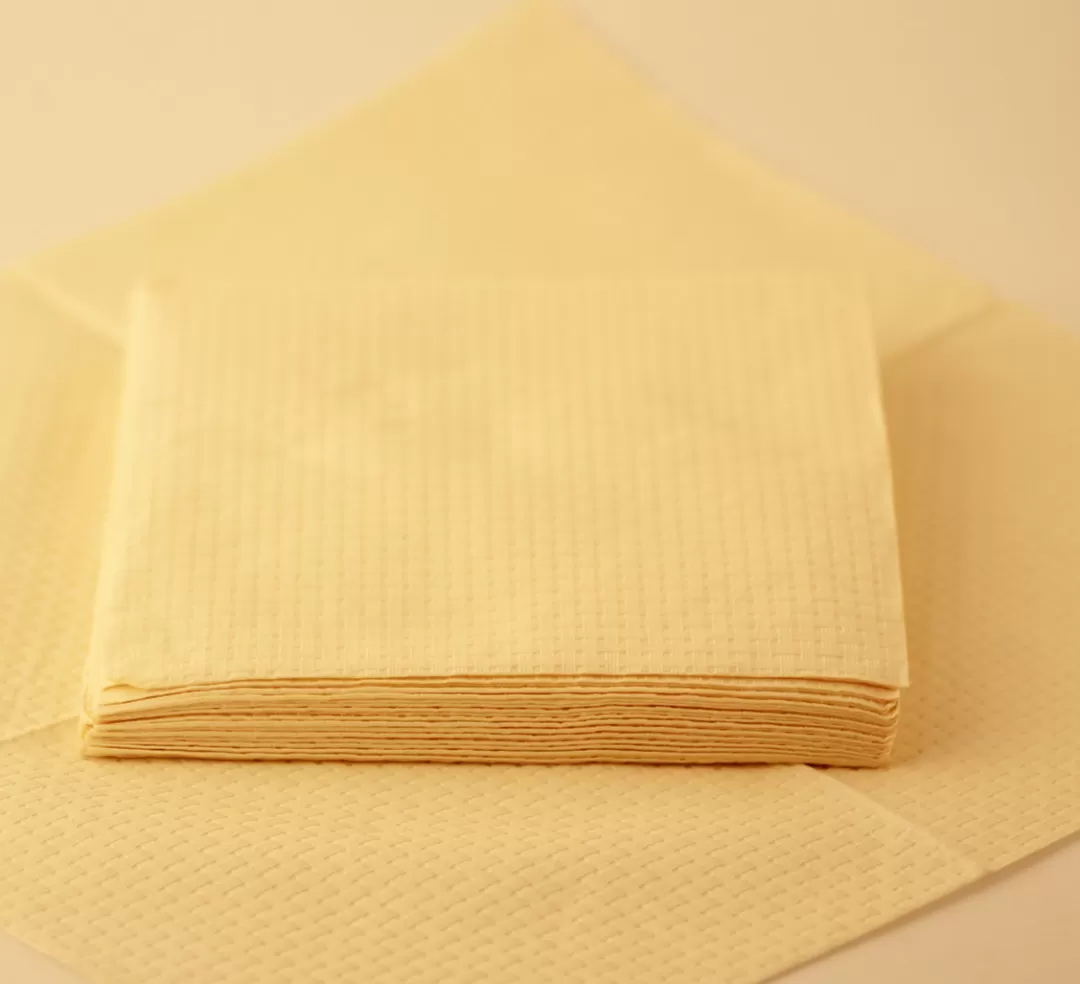 The Christmas Shop Tableware*Paper Napkins - Cream Weave Design