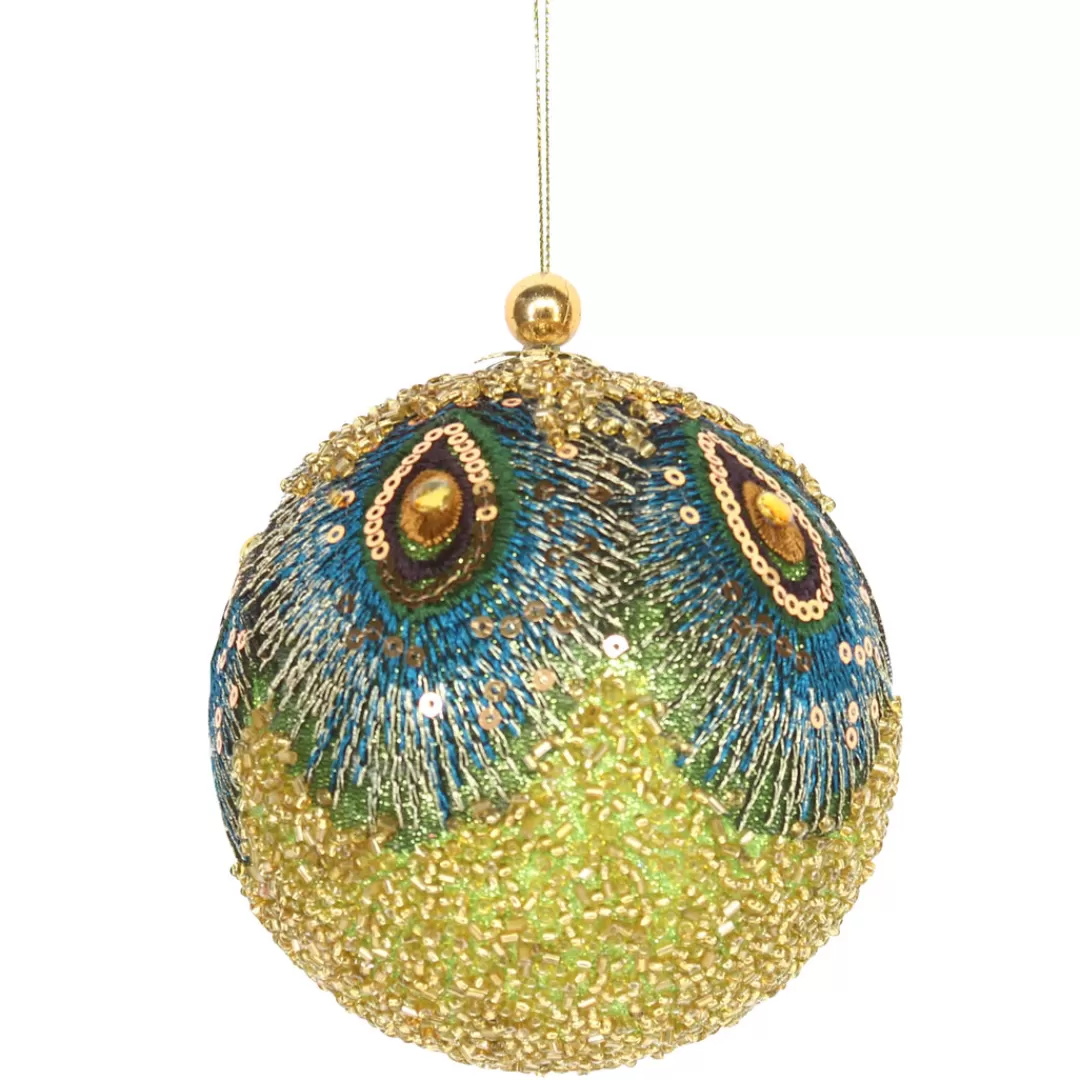 The Christmas Shop Other Colours*Peacock Bauble