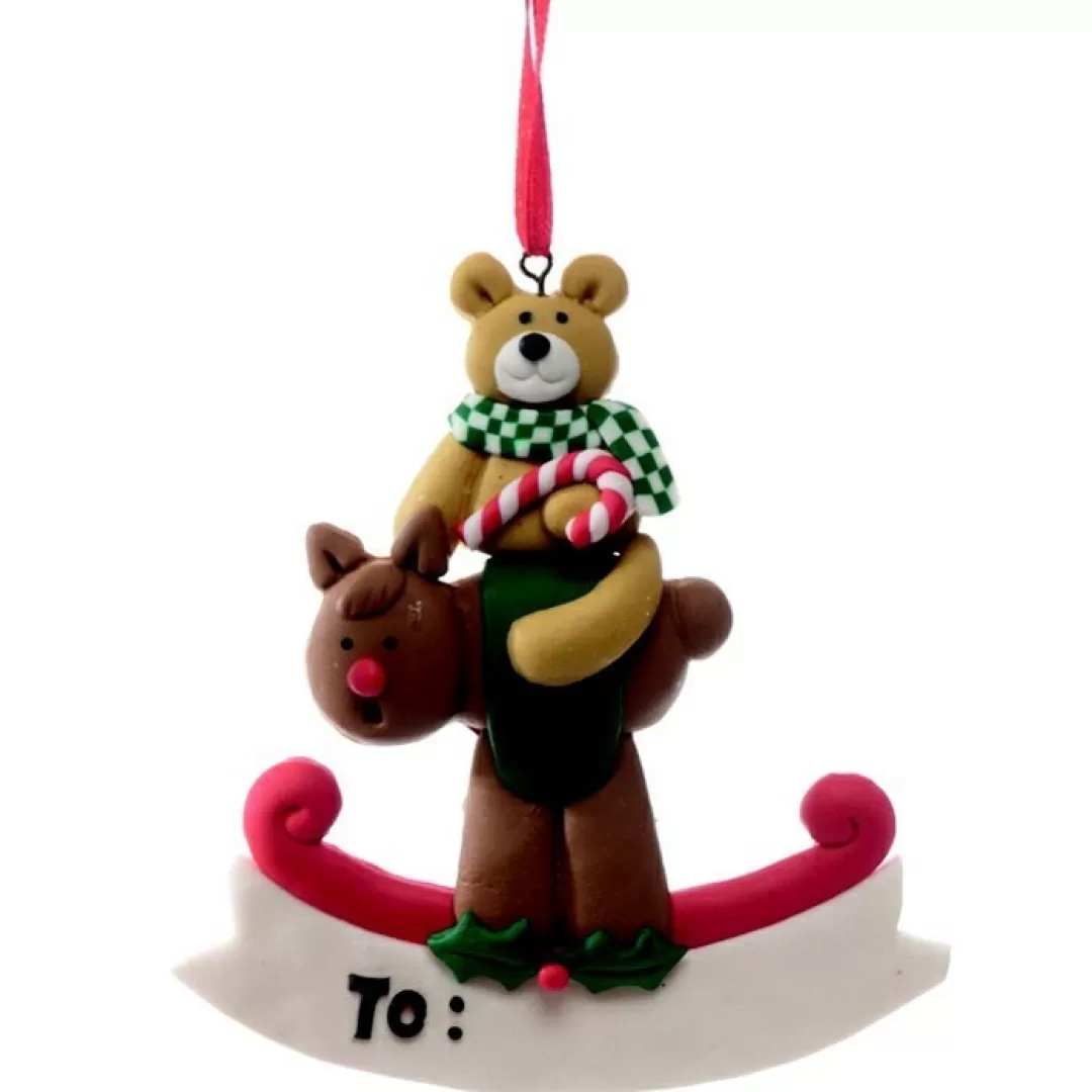 The Christmas Shop Characters | Other Colours*Personalisable Claydough Teddy