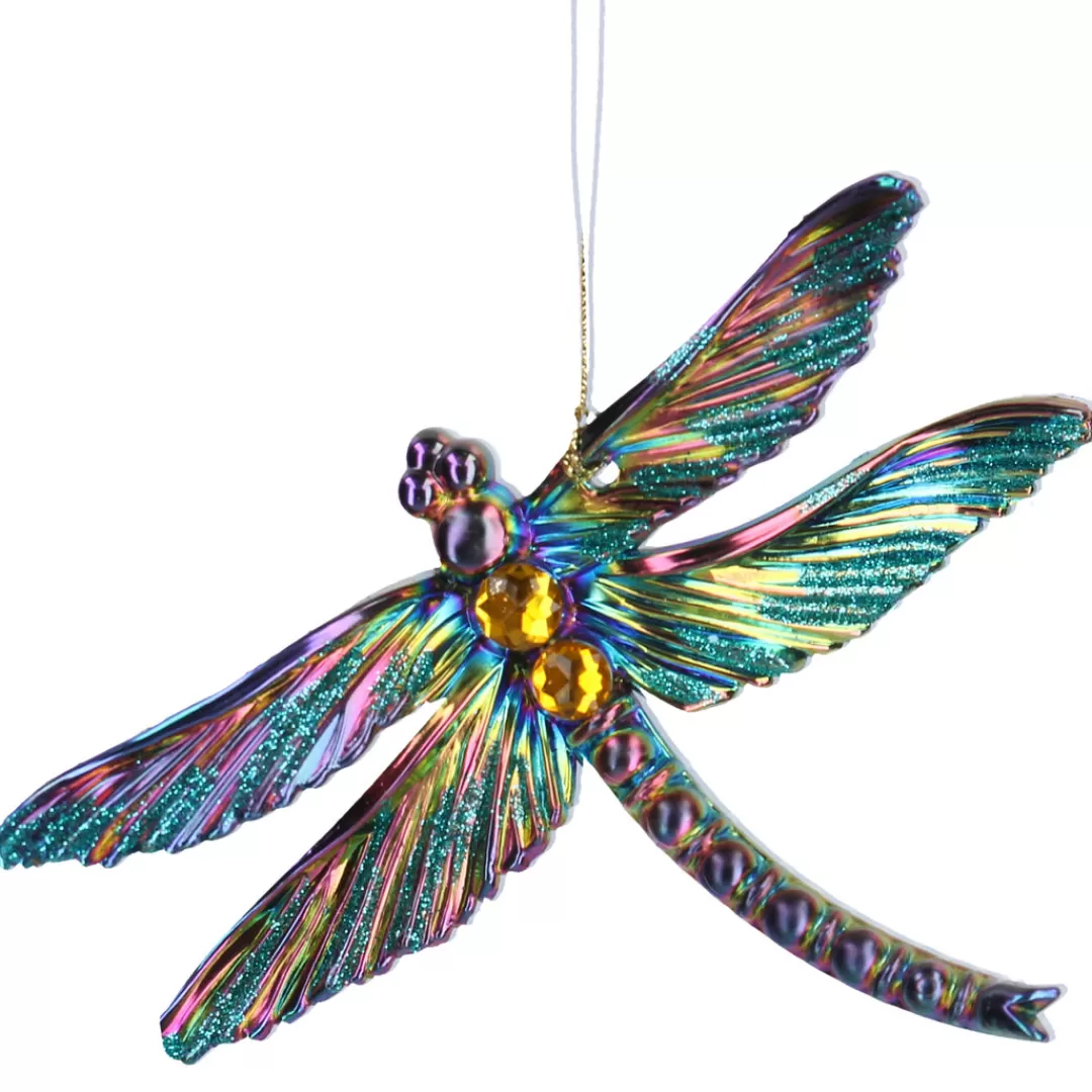 The Christmas Shop Other Colours*Petrol Blue Acrylic Dragonfly