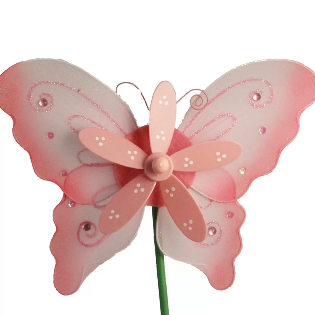 The Christmas Shop Easter Etc.*Pink Butterfly Pick