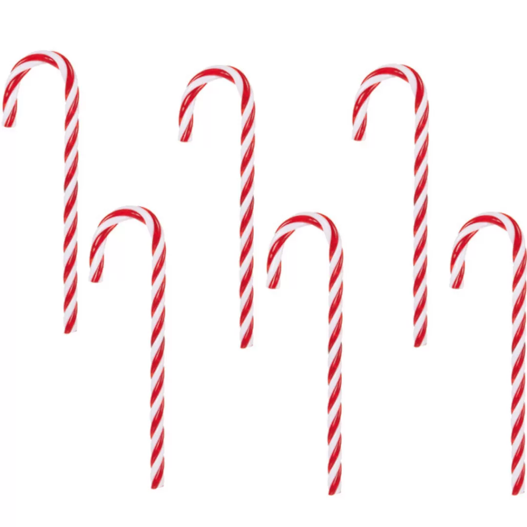 The Christmas Shop Other Colours | Red Theme*Plastic Candy Canes