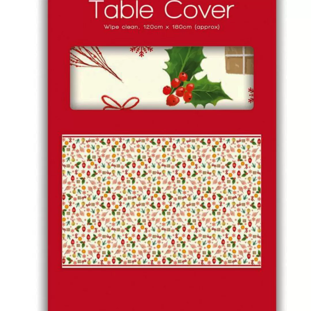 The Christmas Shop Tablecloths*Plastic Table Cover