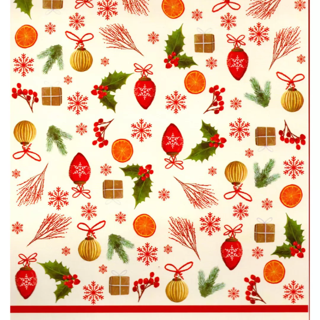 The Christmas Shop Tablecloths*Plastic Table Cover