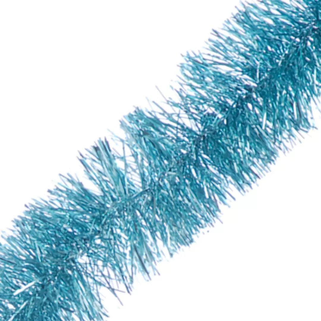 The Christmas Shop Baby'S First Christmas | Tinsel*Powder Blue Tinsel