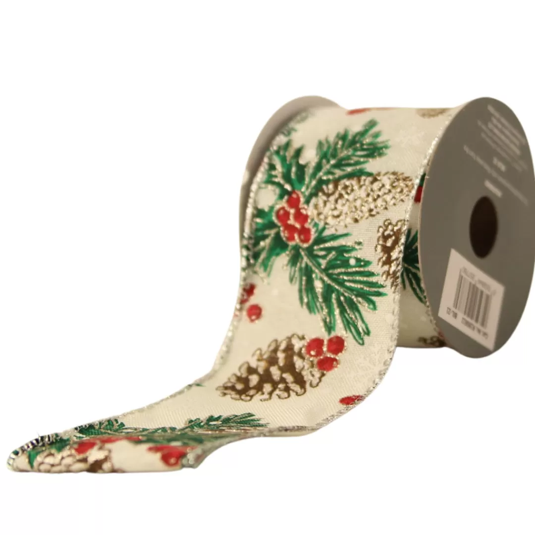 The Christmas Shop Ribbon*Printed Ribbon