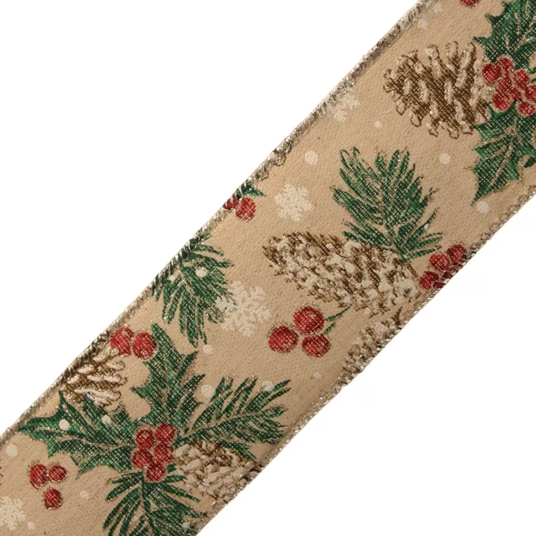 The Christmas Shop Ribbon*Printed Ribbon