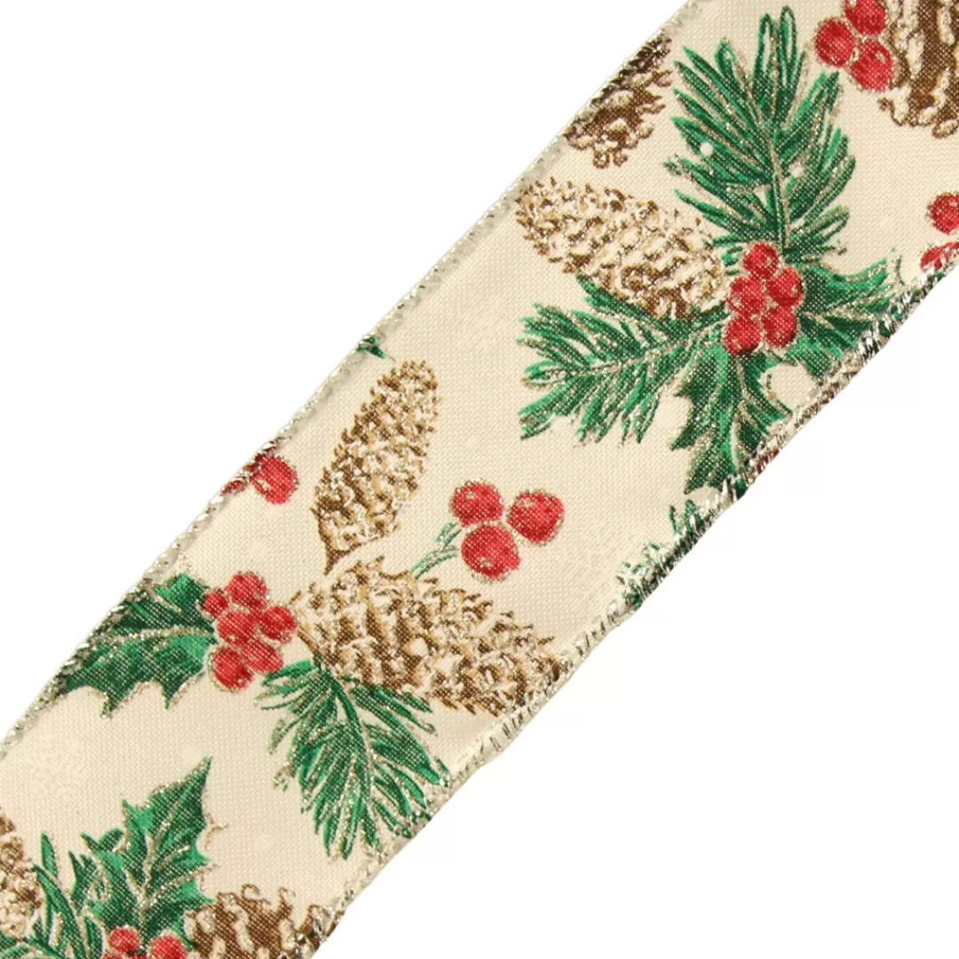 The Christmas Shop Ribbon*Printed Ribbon