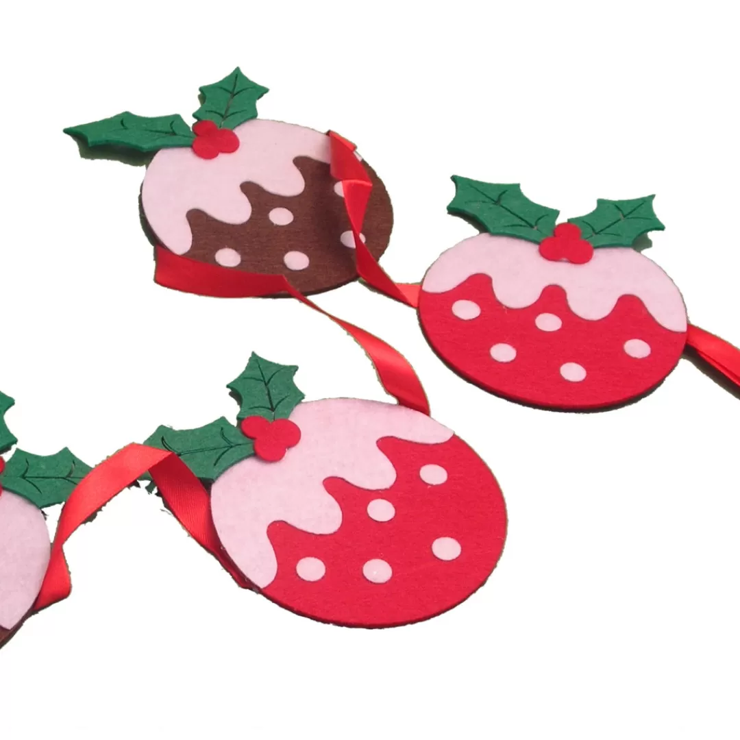 The Christmas Shop Banners & Signs | Other Colours*Pudding Garland