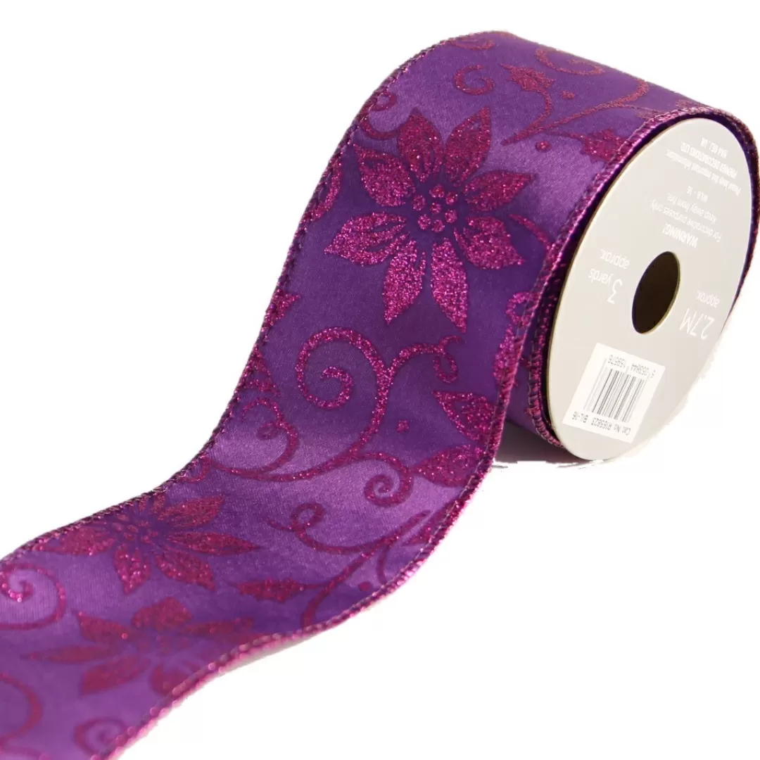 The Christmas Shop Ribbon | Other Colours*Purple Ribbon