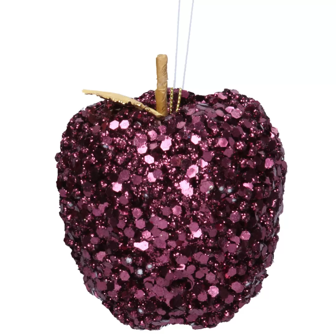 The Christmas Shop Other Colours*Purple Sparkle Apple