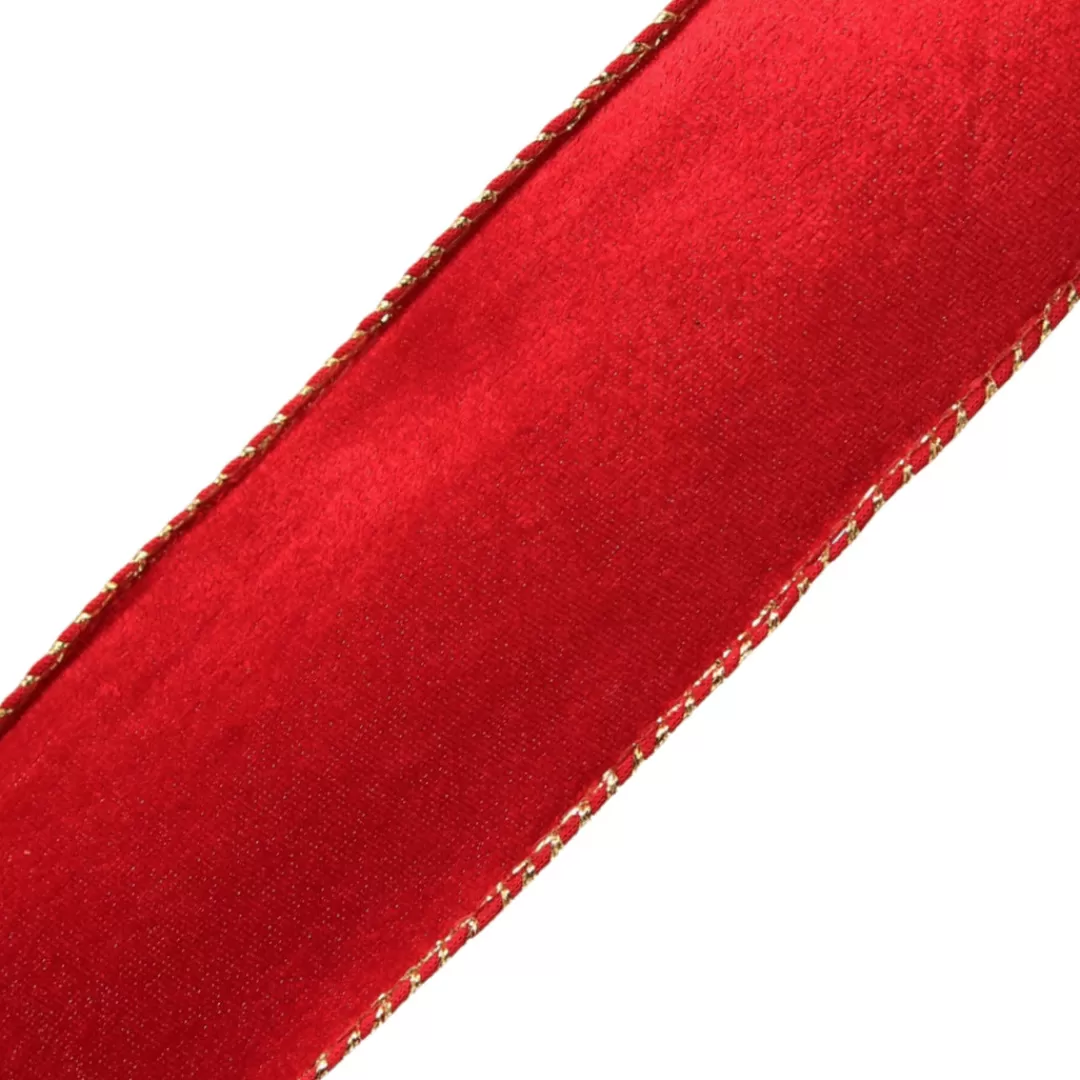 The Christmas Shop Ribbon | Red Theme*Red Velvet Ribbon