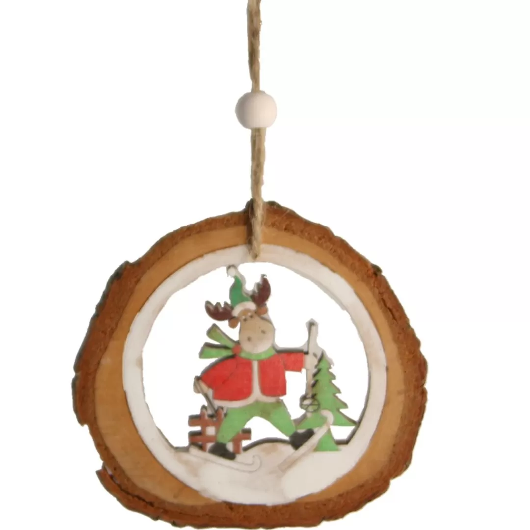 The Christmas Shop Wood | Characters*Reindeer On Skis