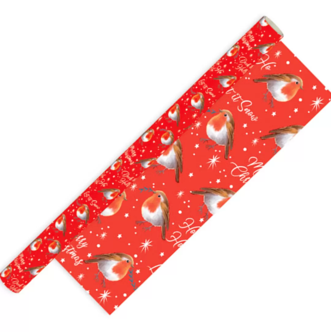 The Christmas Shop Wrap*Robin Wrapping Paper