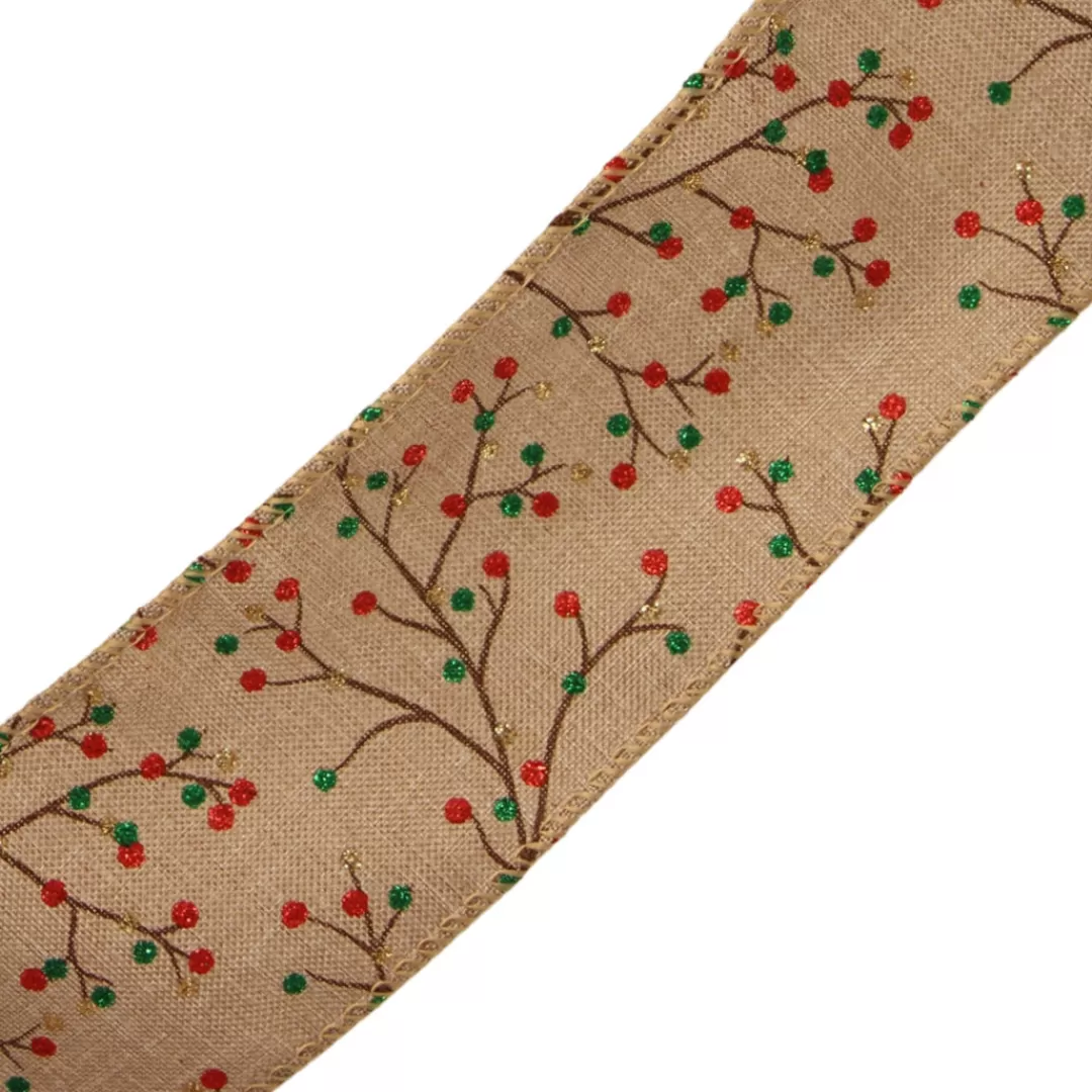 The Christmas Shop Ribbon*Rustic Ribbon