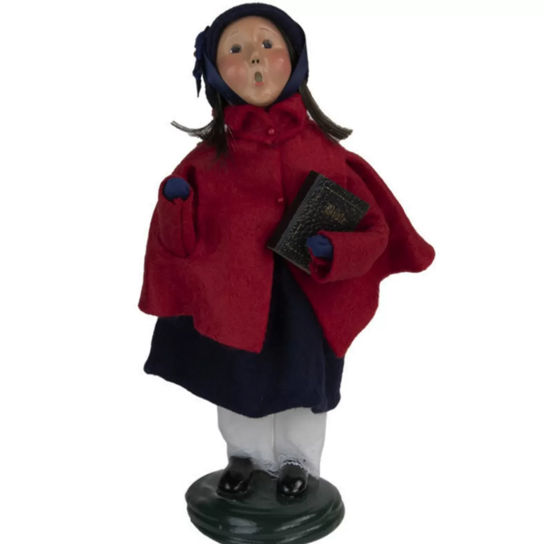 The Christmas Shop Byers Choice Carolers*Salvation Army Girl With Bible