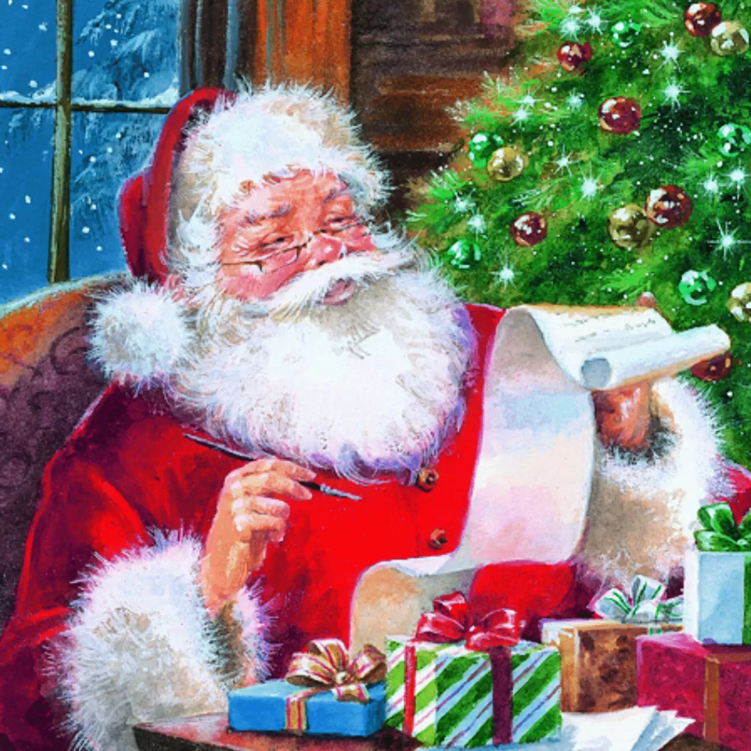 The Christmas Shop Paper Decorations | Tableware*Santa Napkins