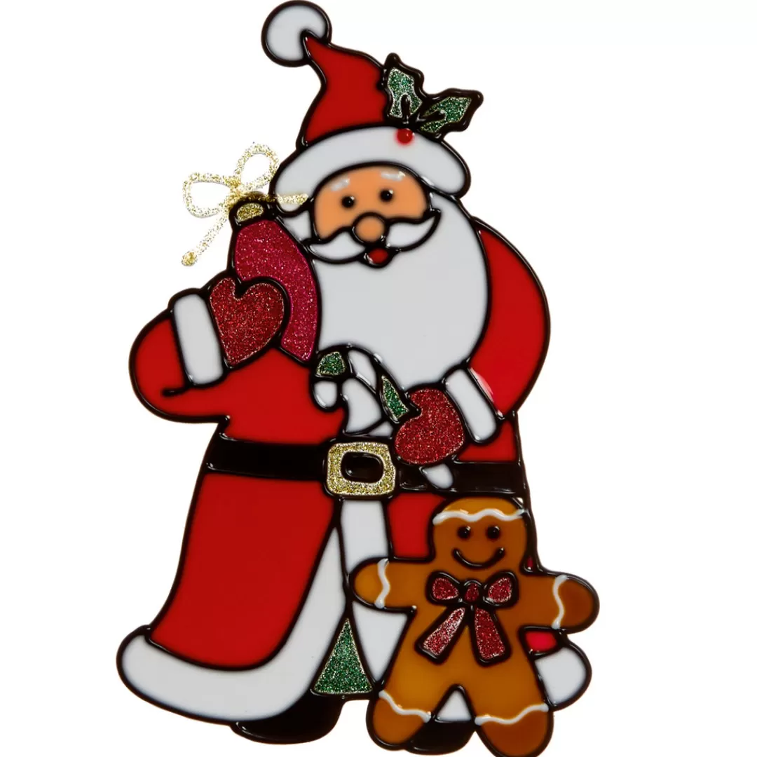 The Christmas Shop Window Clings*Santa Window Sticker