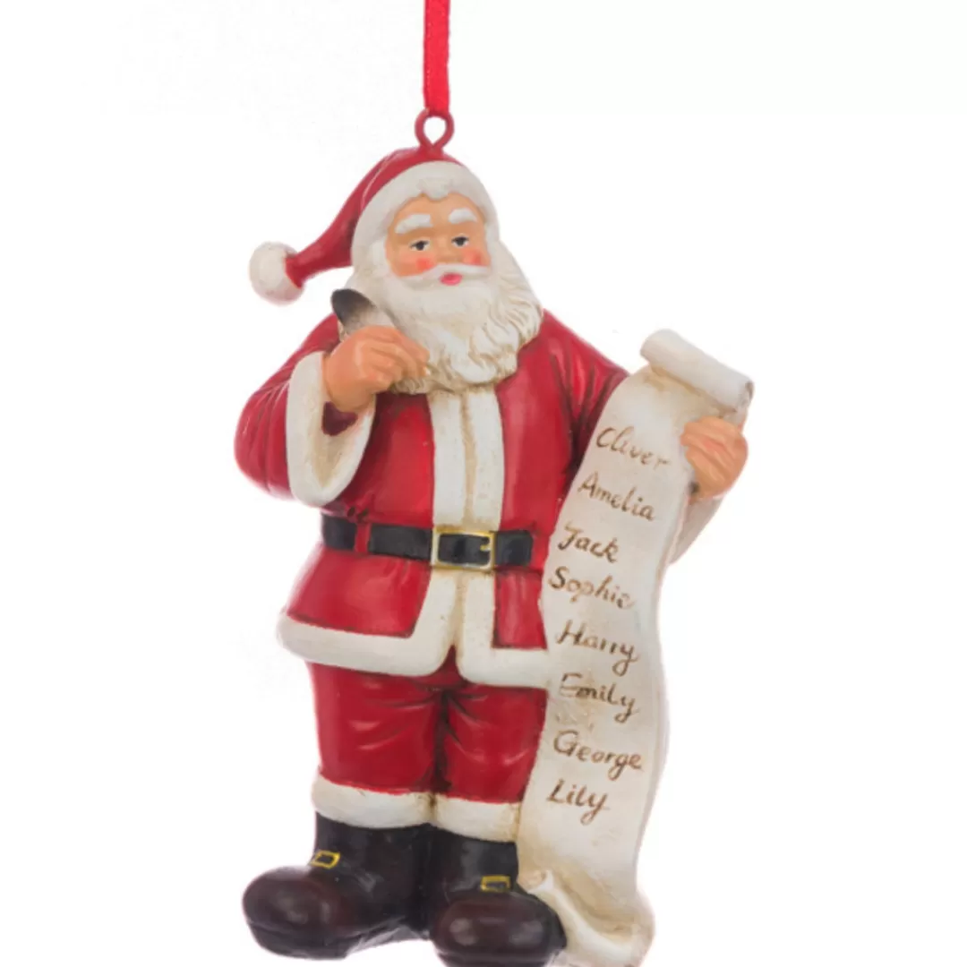 The Christmas Shop Characters | Red Theme*Santa With List