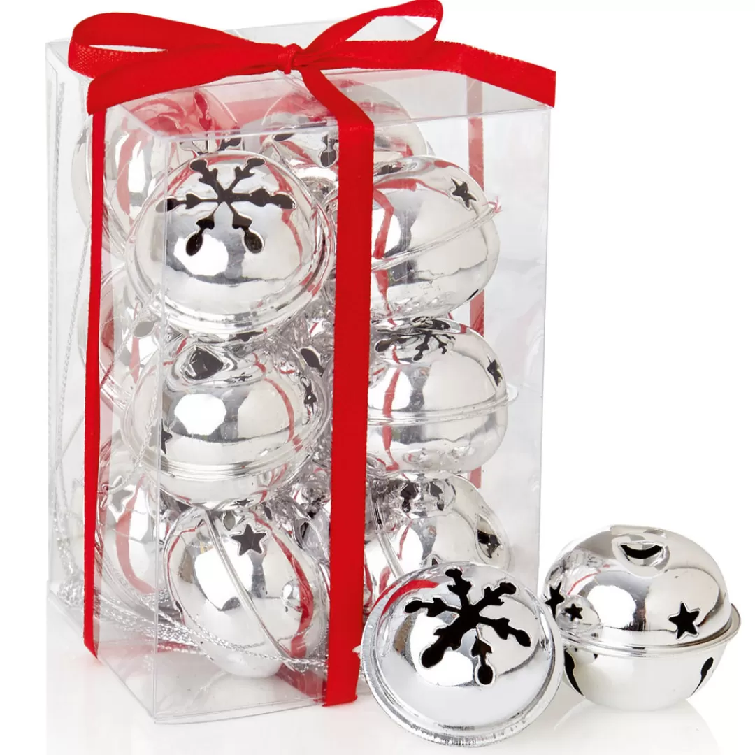 The Christmas Shop Silver & White Theme*Silver Jingle Bells