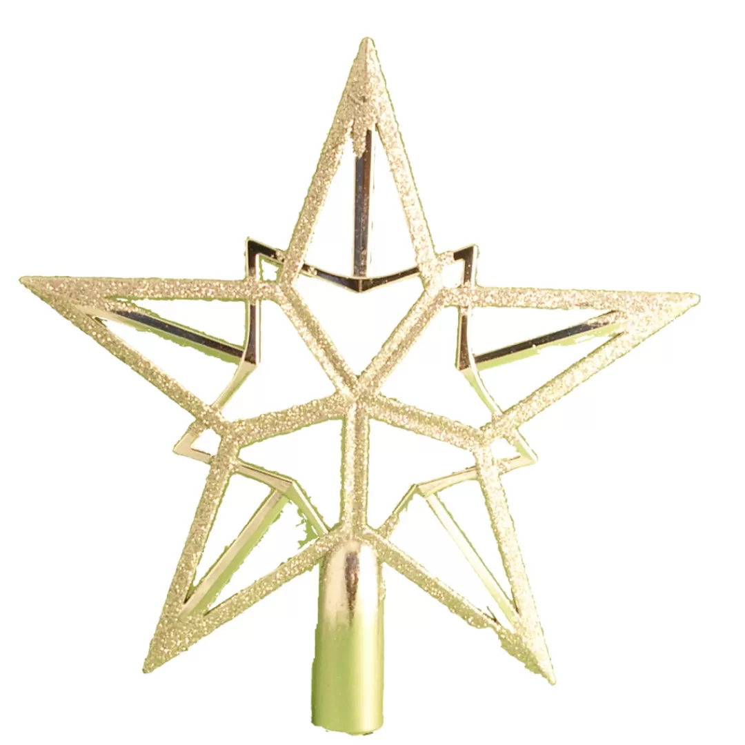 The Christmas Shop Treetop Stars*Silver Treetop Star