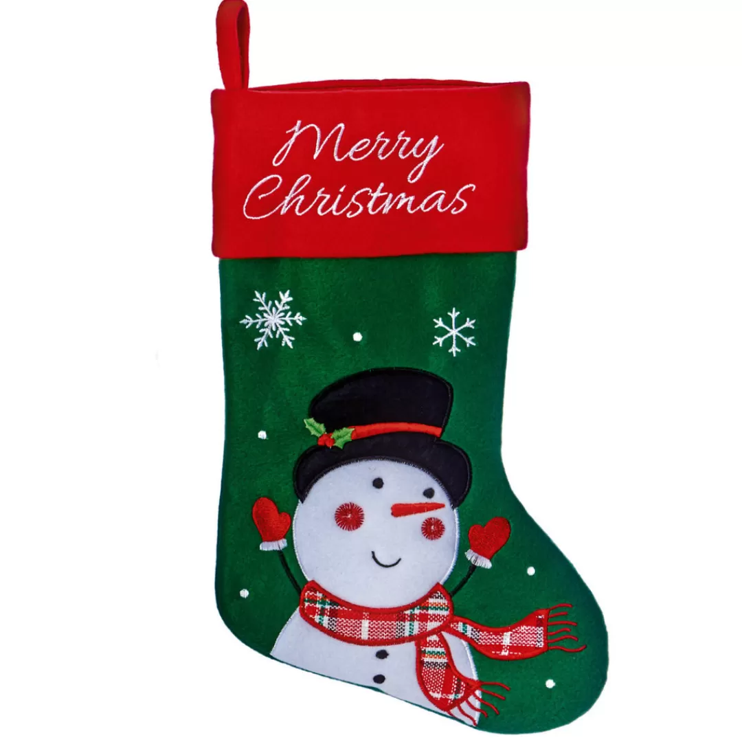 The Christmas Shop Stockings*Snowman Stocking