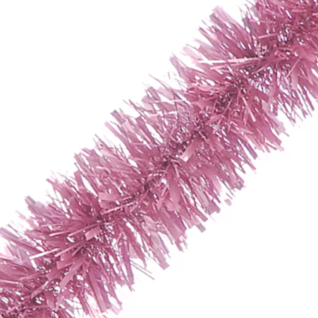 The Christmas Shop Baby'S First Christmas | Tinsel*Soft Pink Tinsel