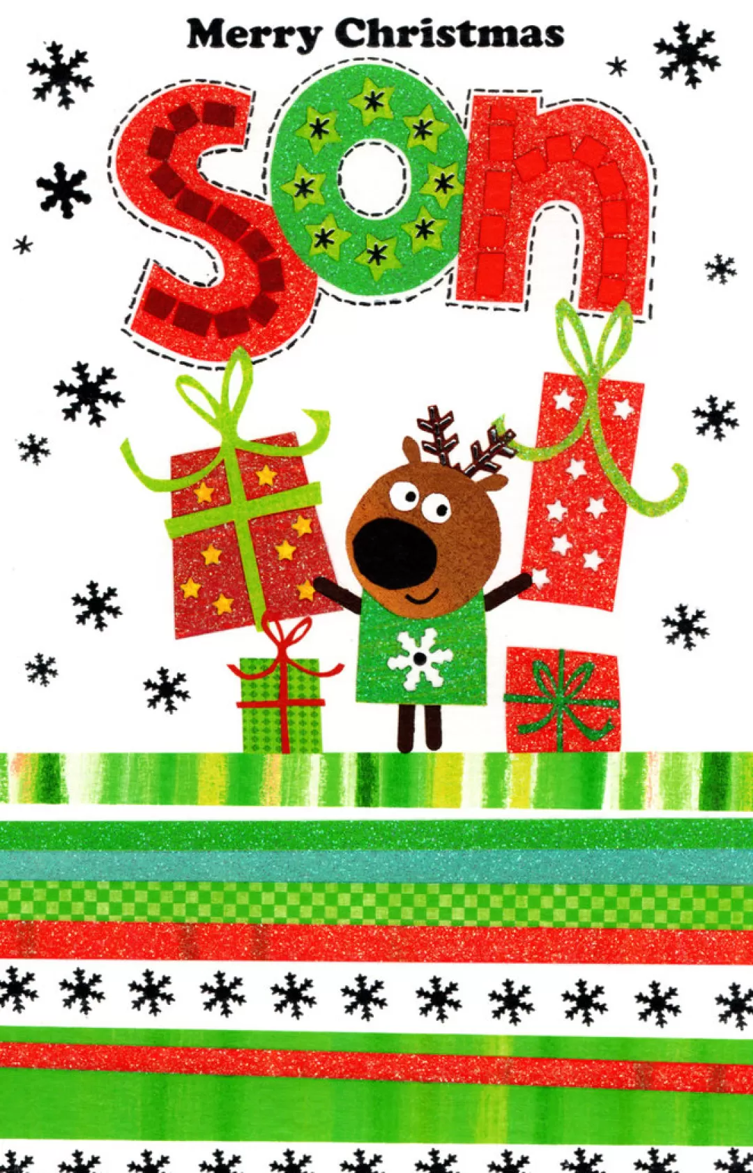 The Christmas Shop Cards For Relatives*Son Christmas Card