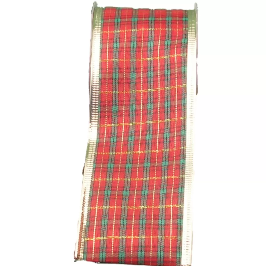 The Christmas Shop Ribbon | Red Theme*Tartan Ribbon