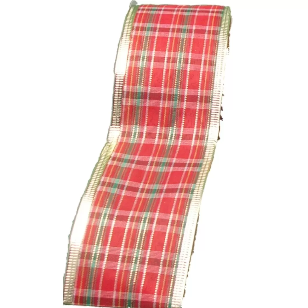 The Christmas Shop Ribbon | Red Theme*Tartan Ribbon