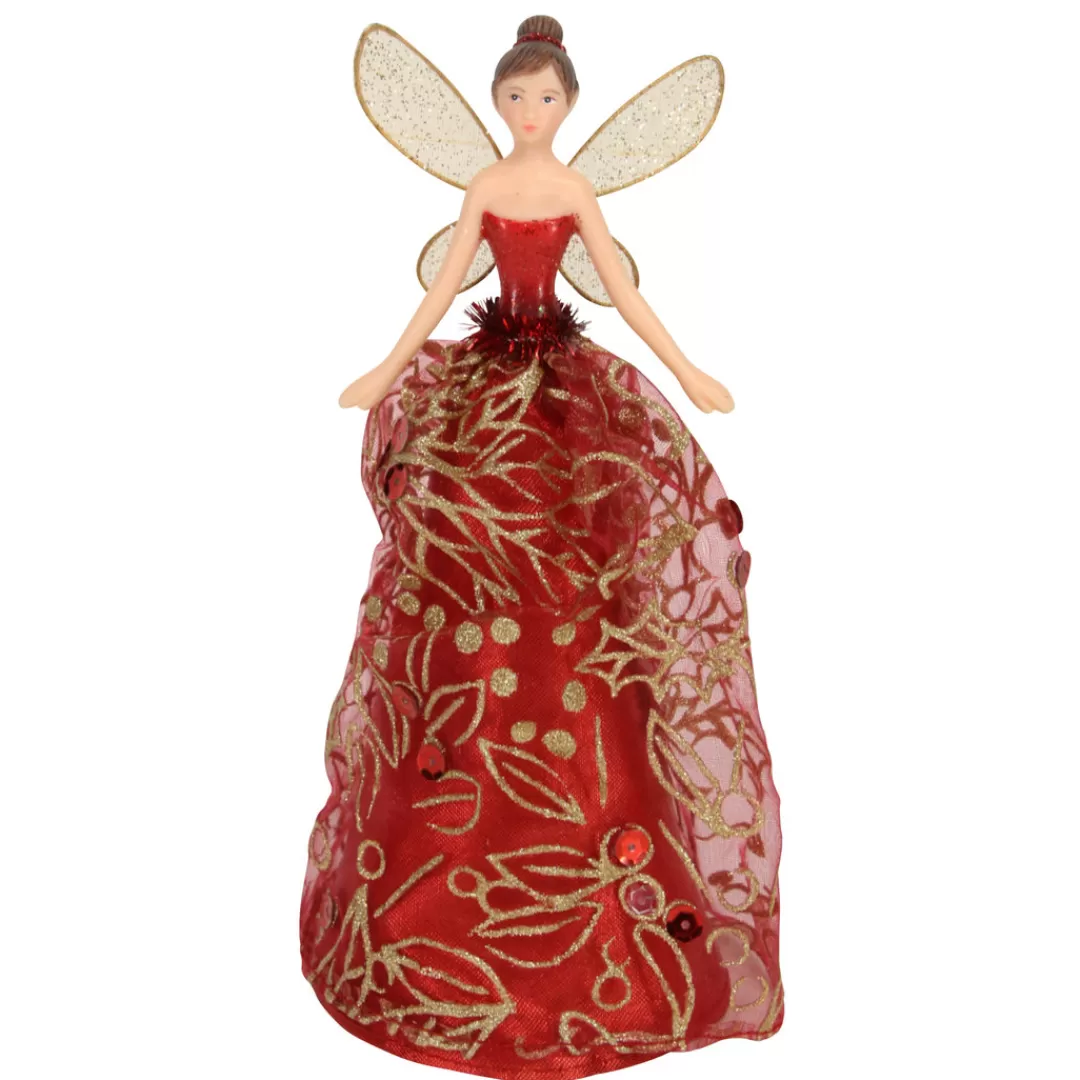 The Christmas Shop Treetop Angels | Red Theme*Treetop Fairy