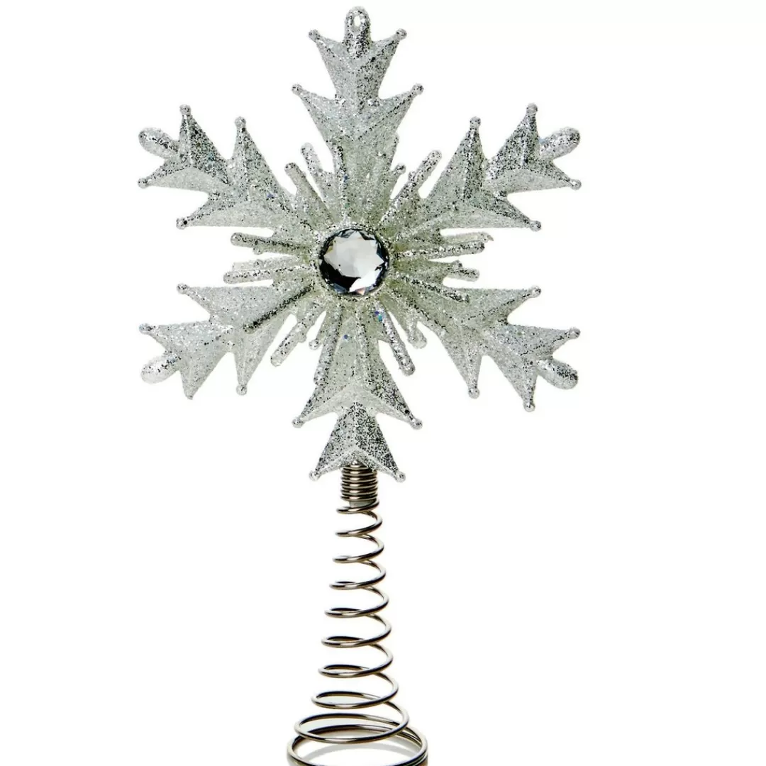 The Christmas Shop Treetop Stars | Silver & White Theme*Treetop Star