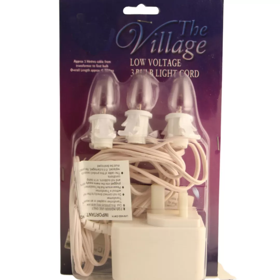 The Christmas Shop Replacement Bulbs | Electric Operated Lights*Triple Bulb Light Set