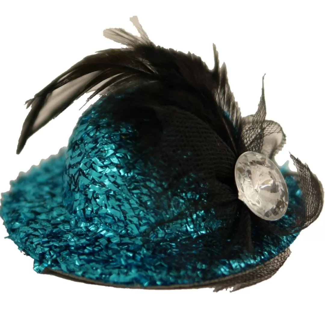 The Christmas Shop Novelties | Other Colours*Turquoise Clip-on Hat