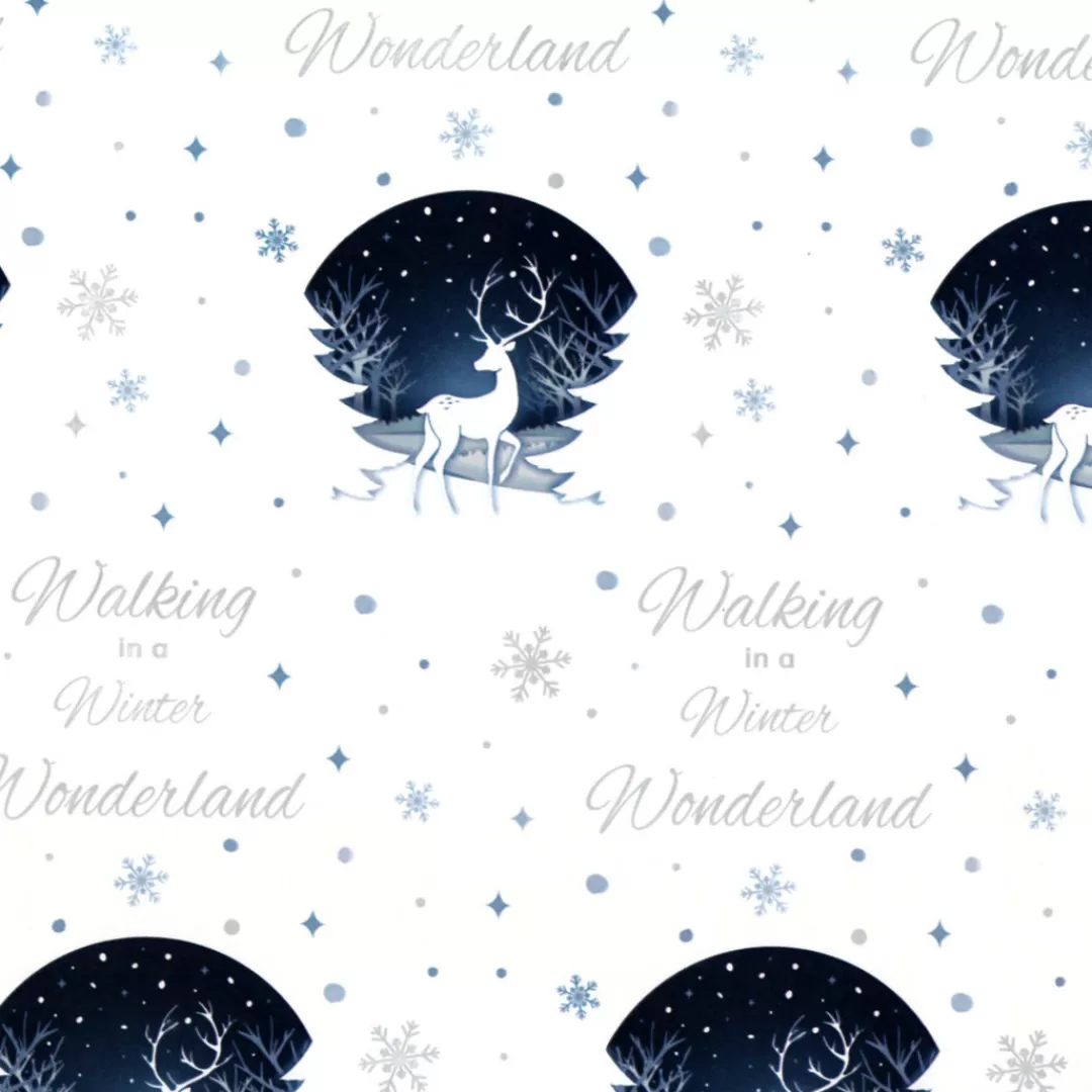 The Christmas Shop Wrap*Winter Wonderland Wrapping Paper