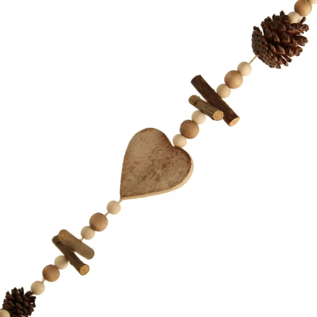 The Christmas Shop Garlands | Wood*Wood Garland Hearts