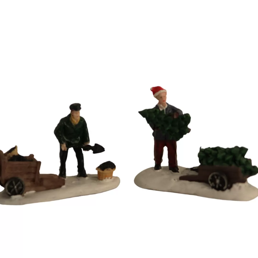 The Christmas Shop Lighted Houses | Christmas Figures*Workman Figures